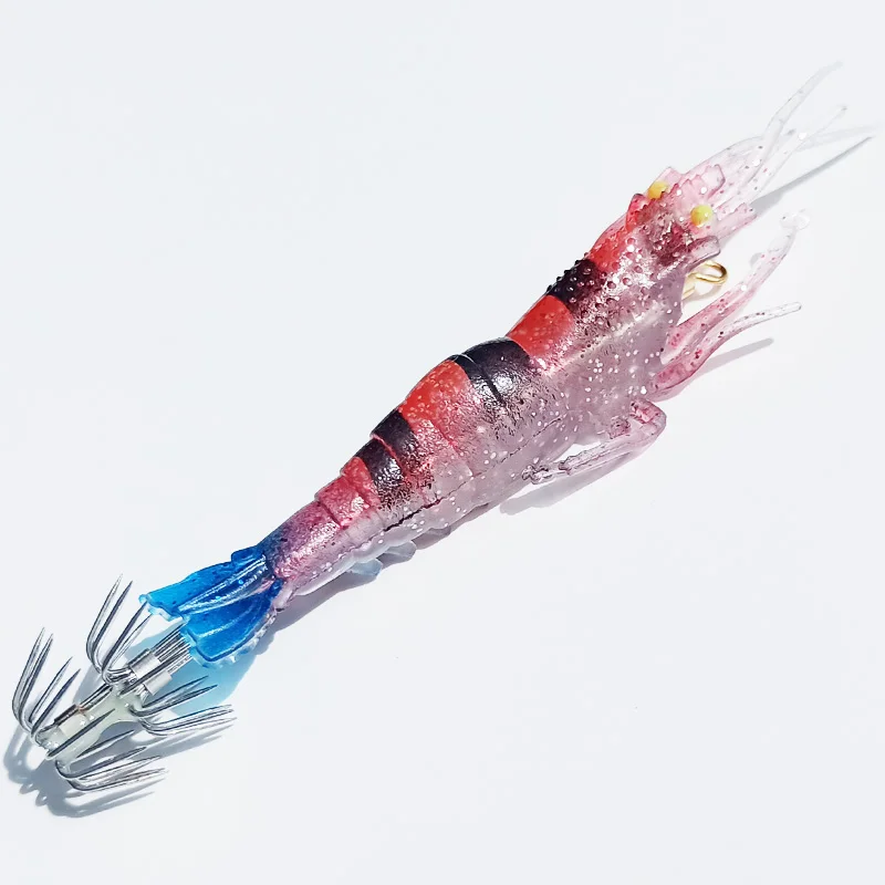 Plantilla de calamar suave luminosa para pesca en el mar, anzuelos, señuelo de jigging, pesca en el mar, 11cm, 9,6 Japón, 5 uds. - imagen 3