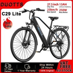 Bicicleta Eléctrica Urbana DUOTTS C29 Lite – Frenos disco