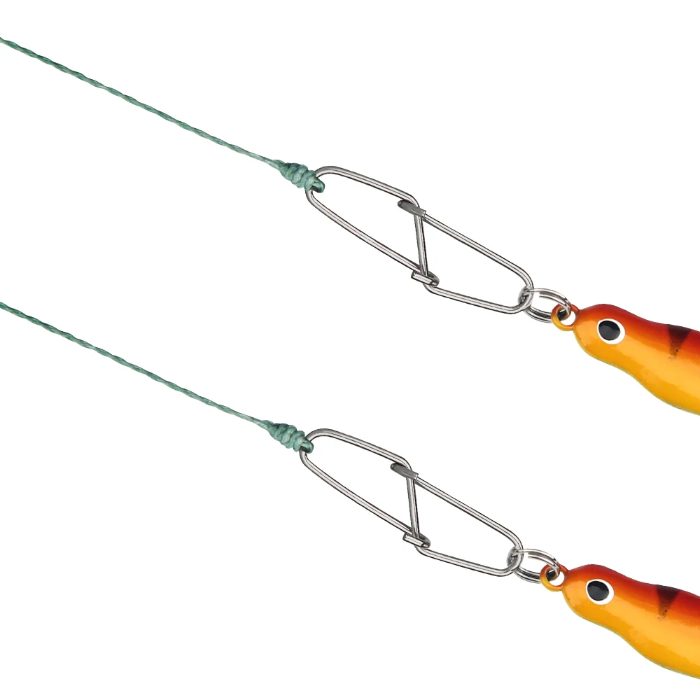 DNDYUJU 50-100 Uds. Pin de diamante de acero inoxidable pesca giratorio Snap señuelo de pesca Pin conector de señuelo de pesca accesorios de pesca - imagen 5