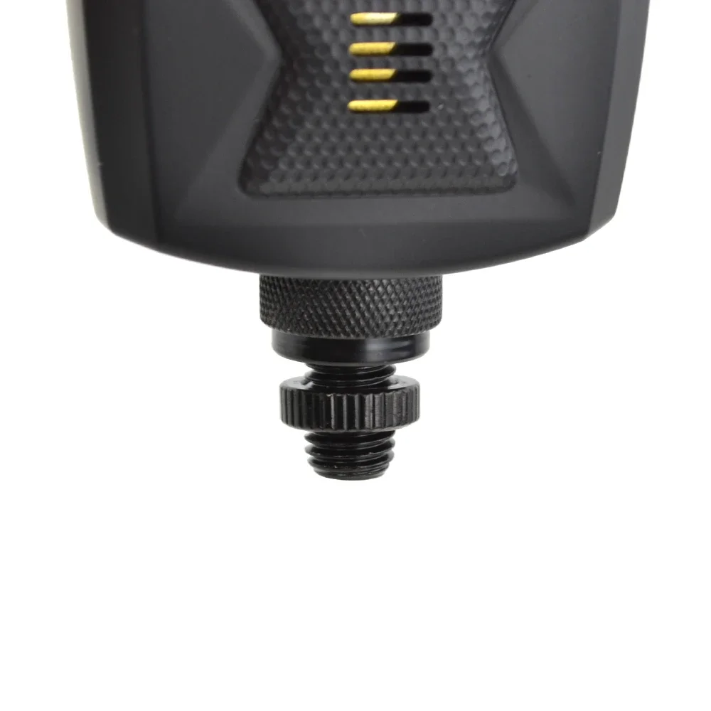 Tuercas de tornillo de rosca estándar, piezas de repuesto negras para alarmas de pesca de carpa, barras de zumbidos, 10 uds. - imagen 4