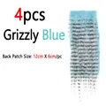 4pcs Grizzly Blue