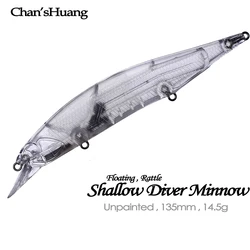 Chan's Huang Minnow 135mm – Sonajero buceador 14,5g