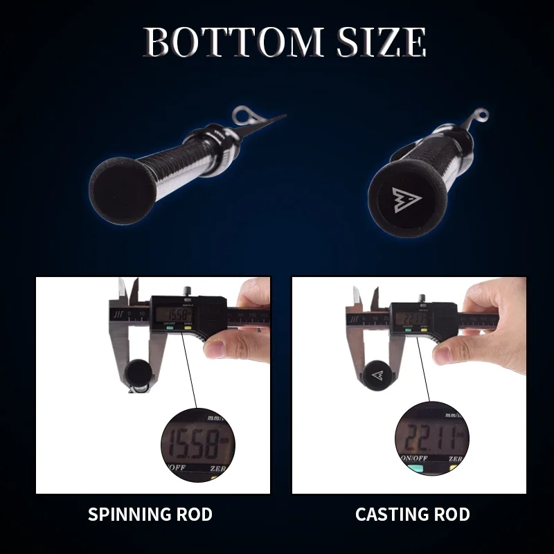 Mavllos-caña de fundición Bfs de Plume, señuelo de 1,8 M, línea de 0,6-8g, 2-6lb, Punta UL rápida, 40T, carbono ultraligero, trucha, carpa, caña giratoria de pesca - imagen 4