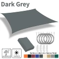 Dark Grey w 4Pc Rope