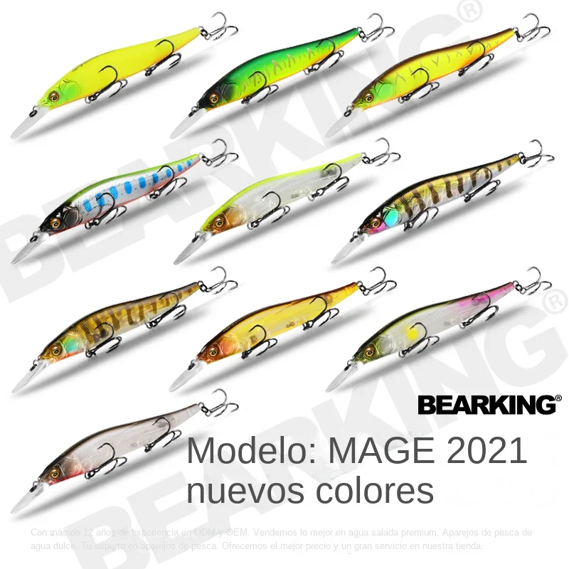 Bearking Wobbler – Jerkbait para lubina y lucio - imagen 4