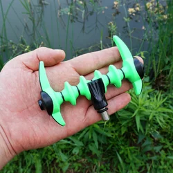 Hirisi Soporte de caña de carpa con pinza - Accesorios de pesca