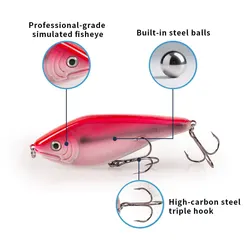 Hanlin Glide Jerkbait 26g – Senuelo para lucio y muskie