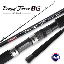 Caña Jigging Madmouse BG KW Fuji – Carbono 1,9m 400g arrastre 30kg
