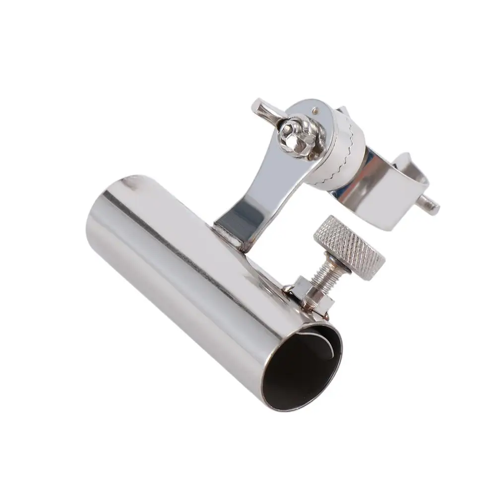 Roestvrij staal Voorkom roest Visgereedschap Stand Stoel Mount Hengelhouder Beugel Sluit hengels - imagen 3