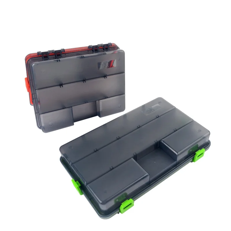 Caja de pesca multifuncional, contenedor de cebo para peces, caja de herramientas de almacenamiento de cebo portátil, estuche organizador de aparejos impermeable de gran capacidad - imagen 5