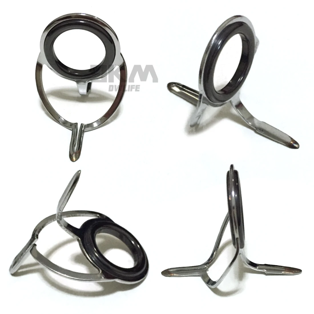 Guías de caña de pescar de acero inoxidable, Kit de reparación de caña de pescar de agua dulce y salada, anillo de cerámica, varilla de repuesto, 10 piezas ~ 20 piezas, construcción - imagen 3