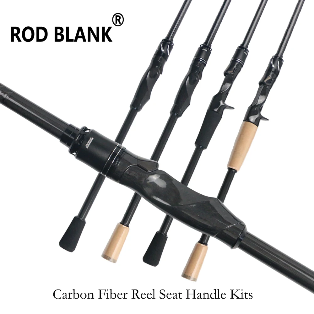 Kit reparación caña pescar – Asiento fibra carbono y mango corcho