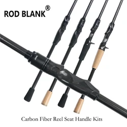 Kit reparación caña pescar – Asiento fibra carbono y mango corcho