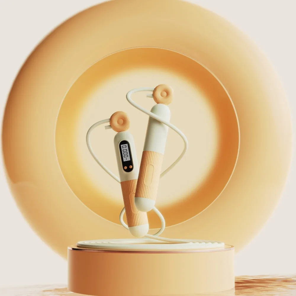 Cuerda para saltar con mango antideslizante, contador Digital, cuerda para saltar inteligente ajustable, equipo de Fitness profesional - imagen 2