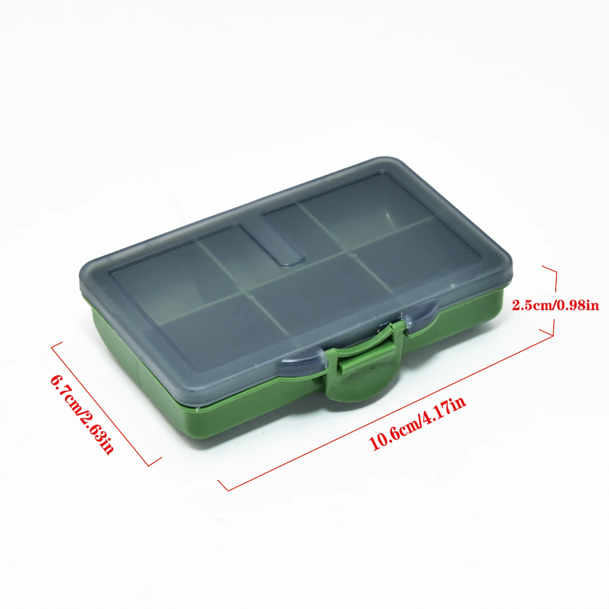 Caja de aparejos de pesca, accesorios de pesca portátiles, caja de almacenamiento de herramientas, anzuelo, señuelo, cajas de cebo falso, productos de pesca de carpa - imagen 3