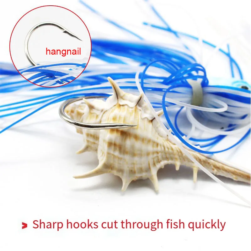 Plantillas de natación, señuelo de pesca de silicona, cebo Artificial, faldas, plantilla de fundición, anzuelo afilado, Spinnerbait, cuchara de trucha de Metal, Lucio - imagen 5