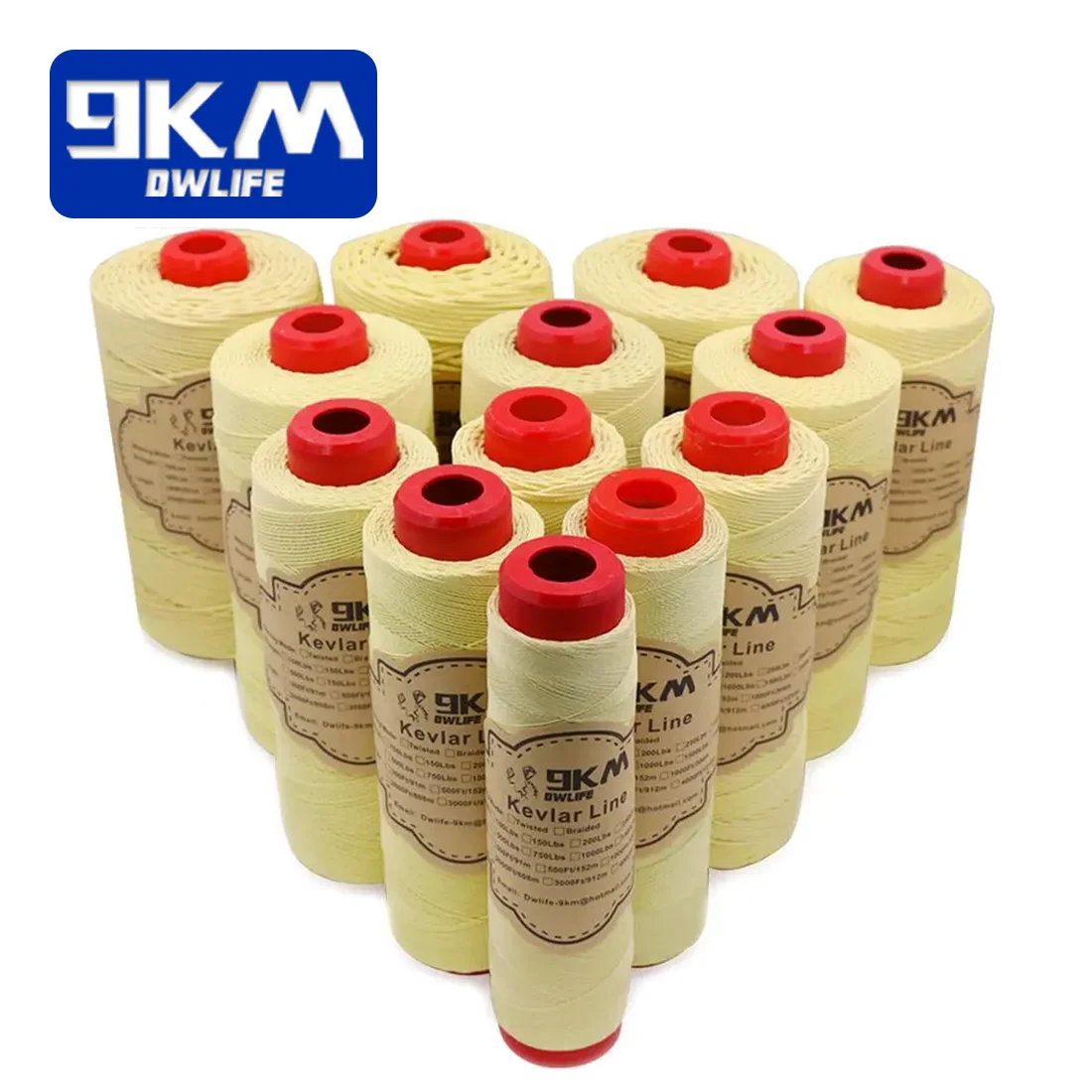 Línea Kevlar trenzada multifilamento – Alta resistencia para pesca