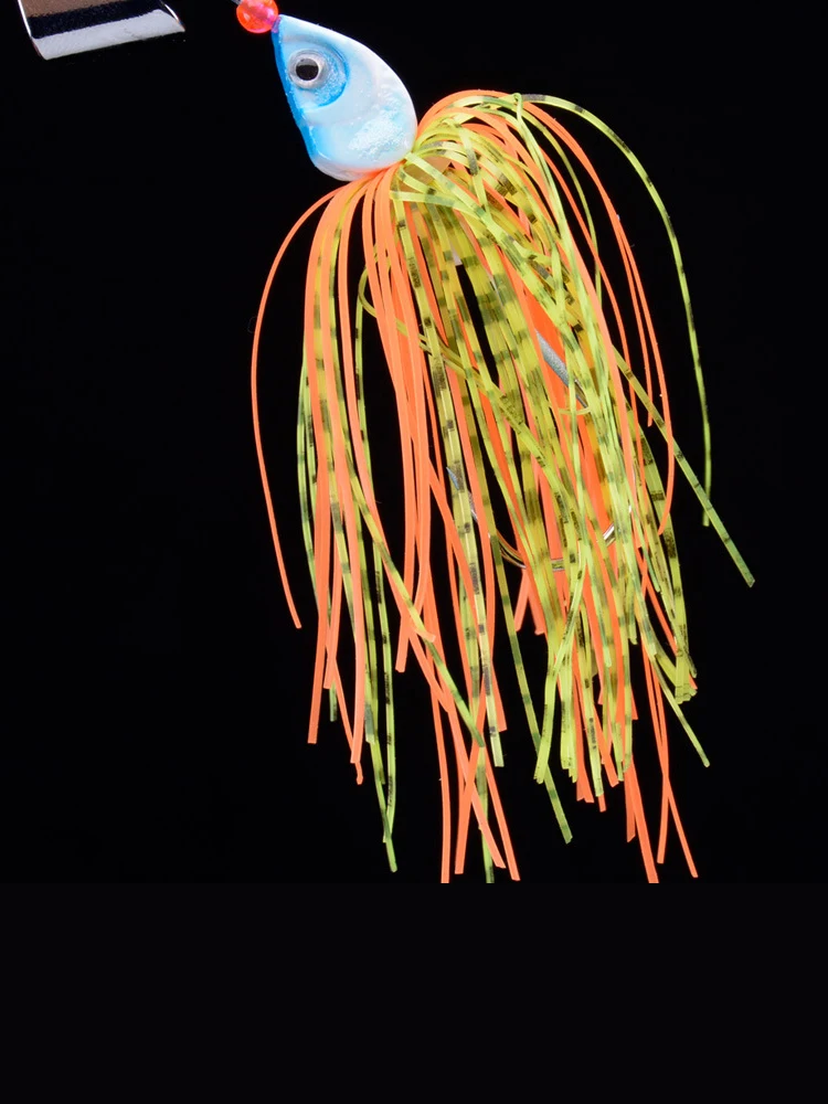 Equipo de pesca PD, batidores de cebo de carretera, 16G, cebo giratorio compuesto de lentejuelas, tractor - imagen 4