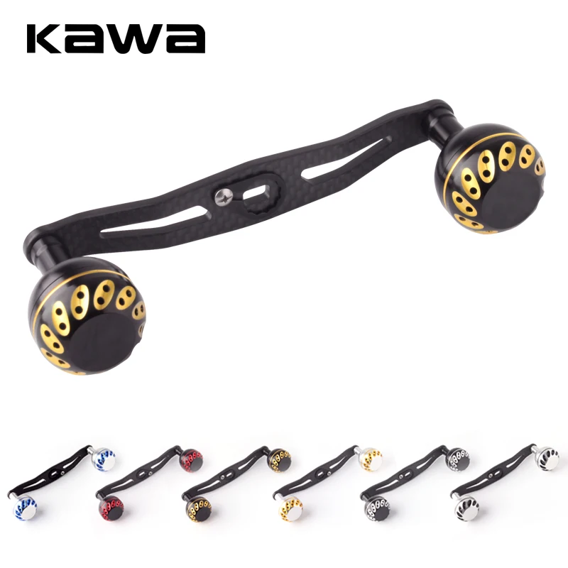 Kawa Maneta carrete fibra carbono – Pomo aleación para S/D/Abu