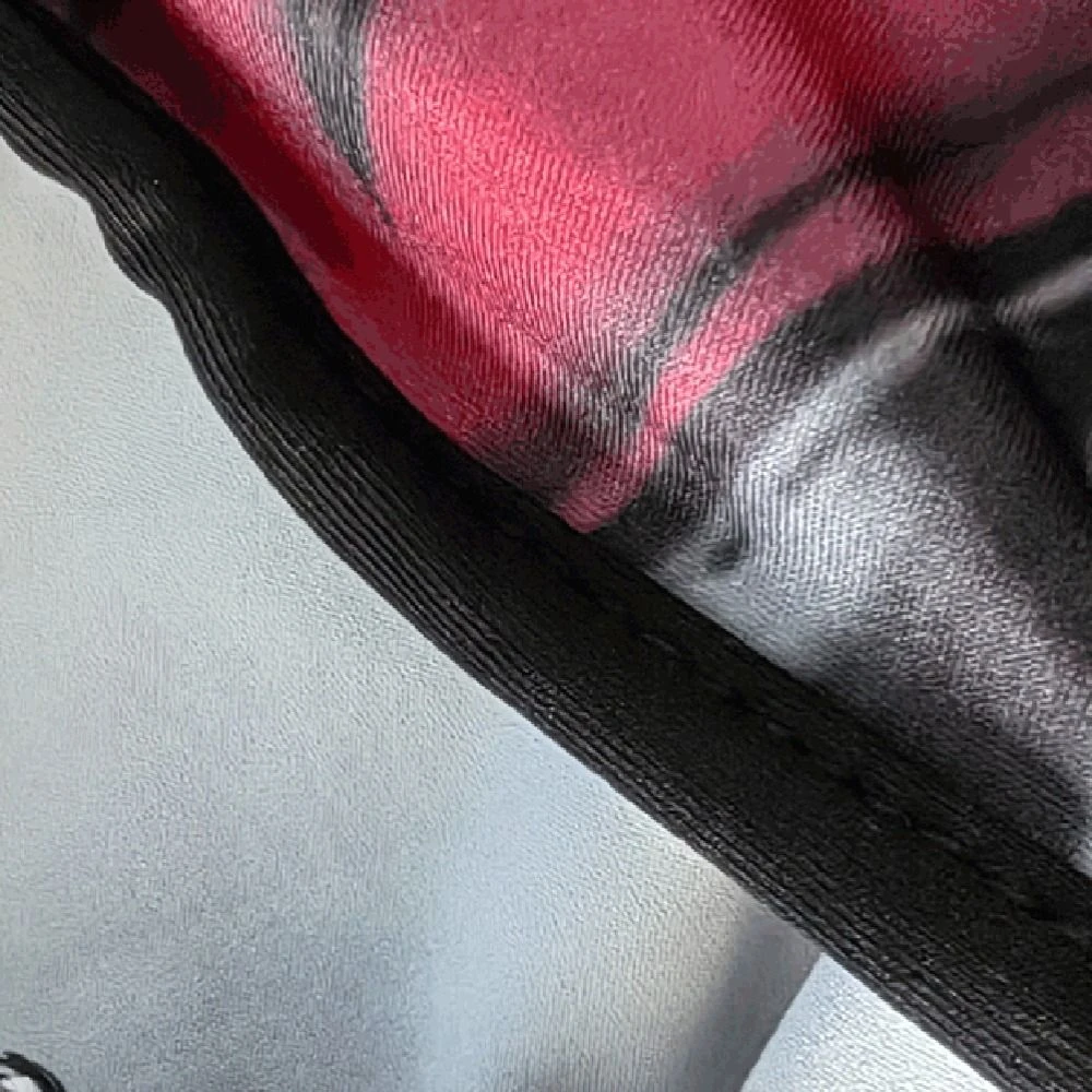 Explore el mundo vibrante de la moda con este sorprendente diseño rojo y negro