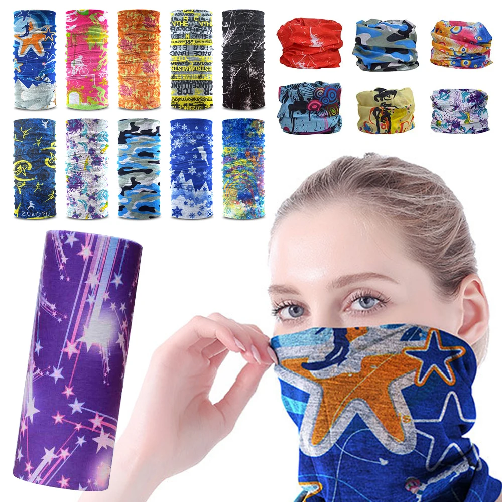 Tubular protección UV para pesca – Braga estampado multiestilo - imagen 2