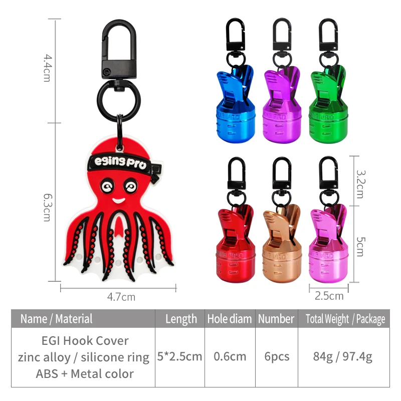Fundas protectoras para jigs de calamar - imagen 5