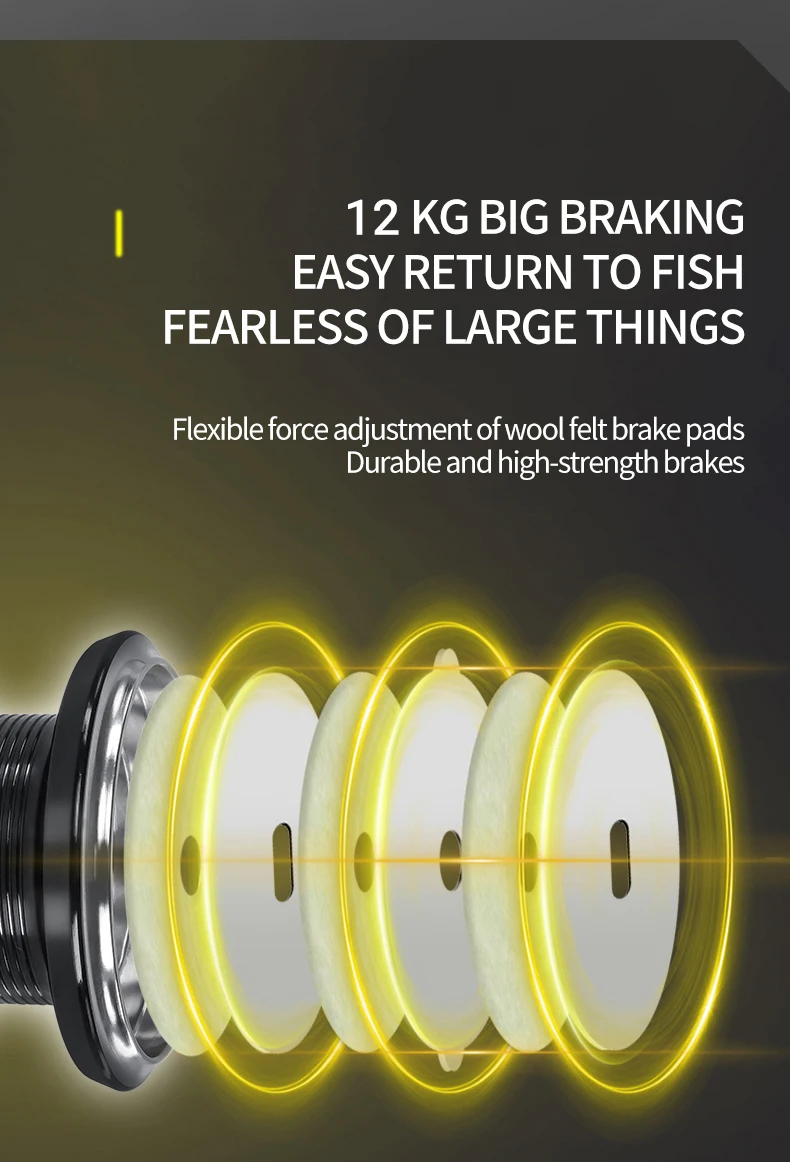 Experimente retornos sin esfuerzo con nuestro sistema de frenado duradero y de alta resistencia