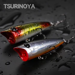 Señuelo Popper Tsurinoya Ripple 70F – 70mm Topwater flotante para lubina