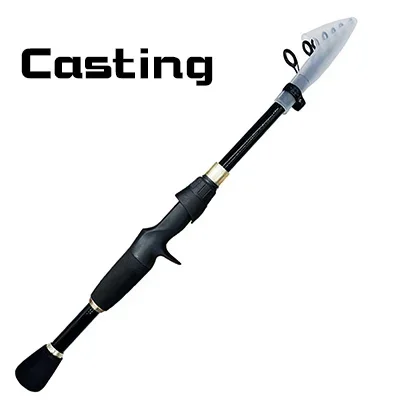 Black Cast Rod