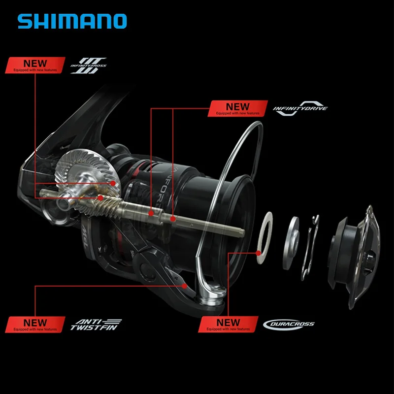 Carrete Shimano Vanford 2500/3000 – Rotor MGL agua dulce/salada - imagen 4