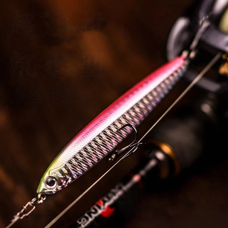 Hardbait Minnow lápiz de metal – Cebo artificial para jigging profundo
