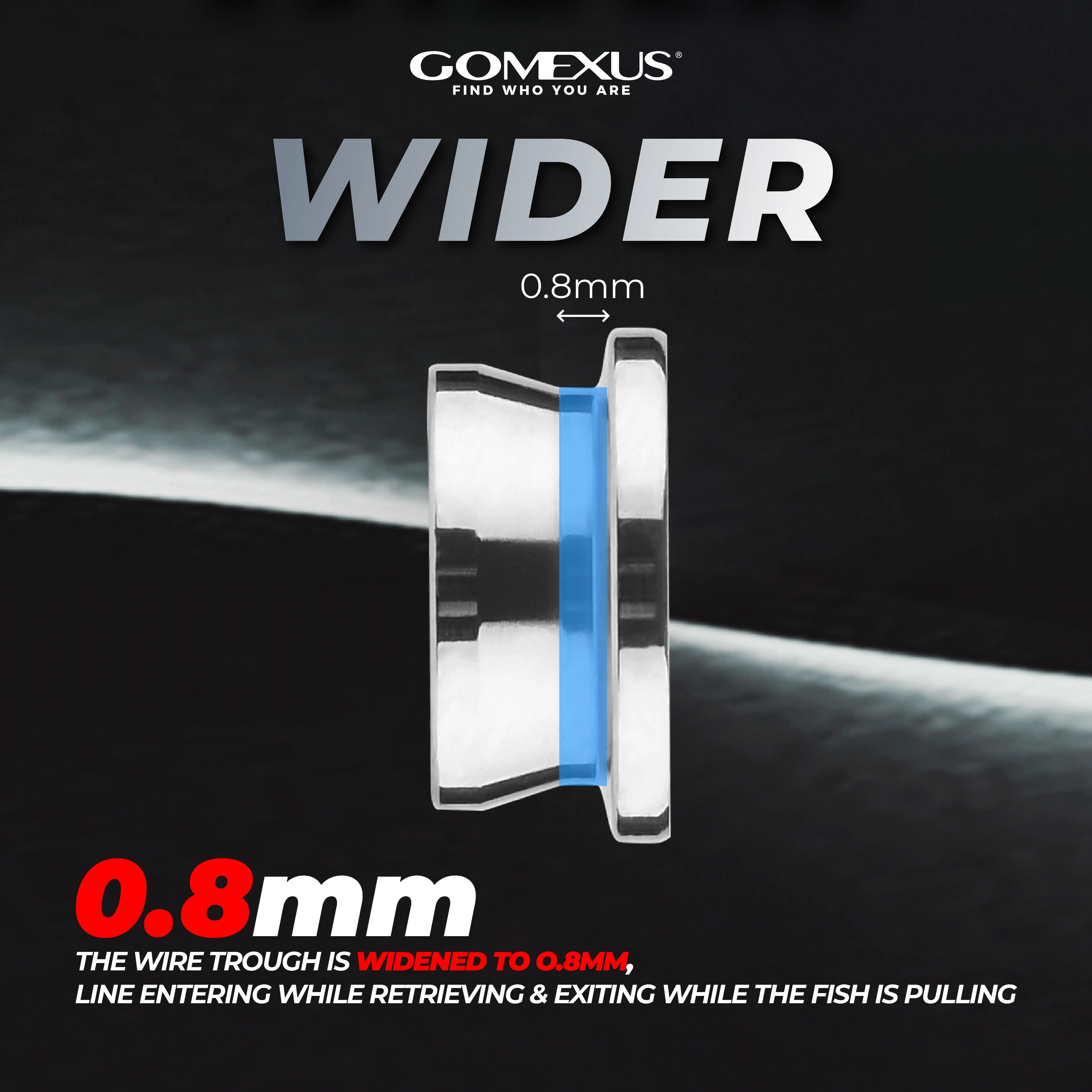 Rodillo de sedal de pesca Gomexus para carrete giratorio Penn Spinfisher VI VII Slammer III IV Battle III IV 3000-4500 - imagen 5