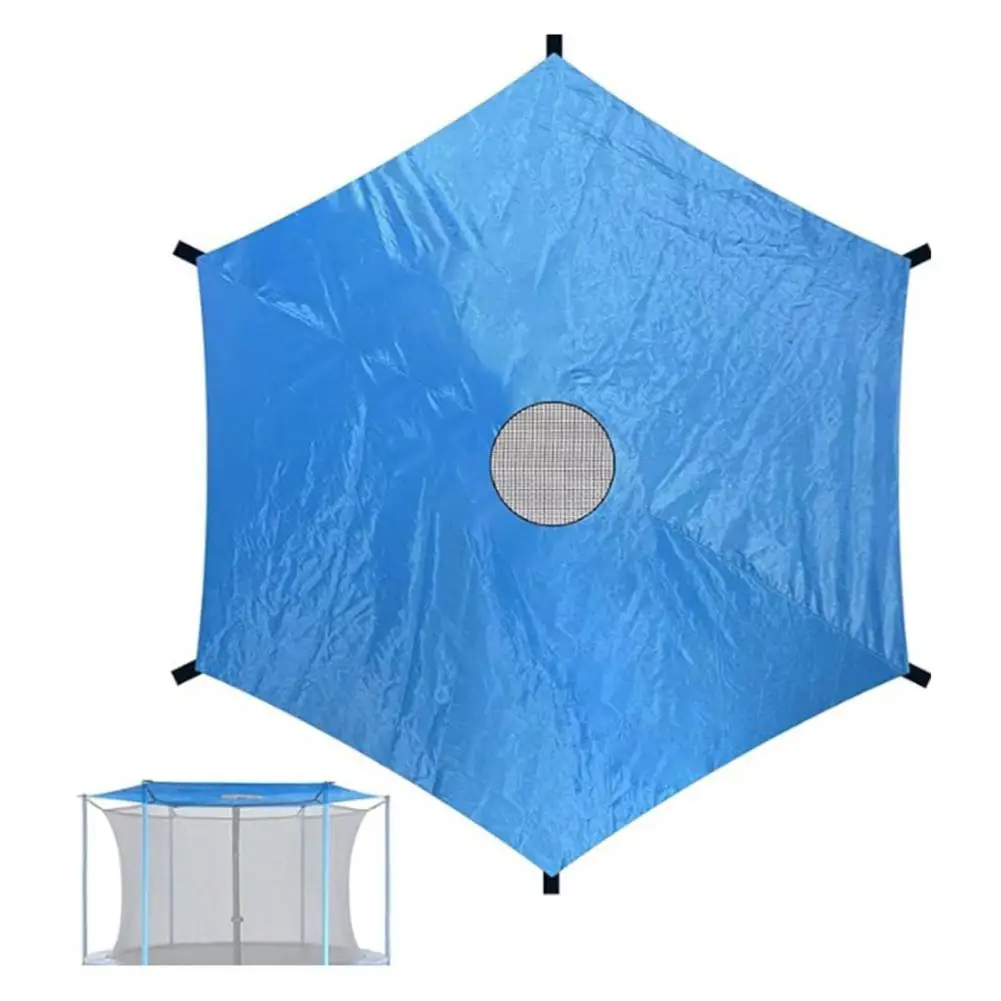 Parasol impermeable para trampolín exterior