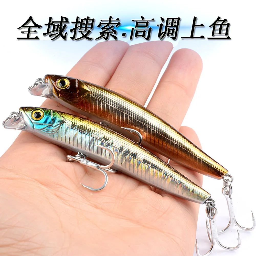 Wobbler Jerkbait hundible para lubina – Senuelo artificial - imagen 3