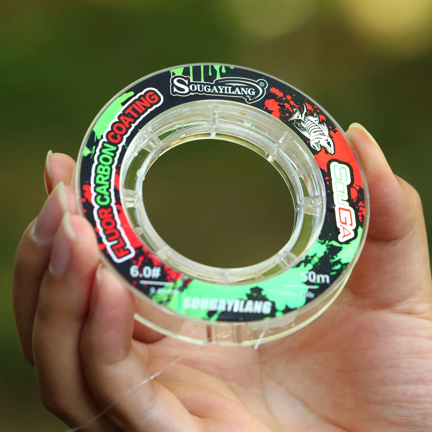 Línea fluorocarbono Sougayilang – Baja elasticidad, alta sensibilidad - imagen 4