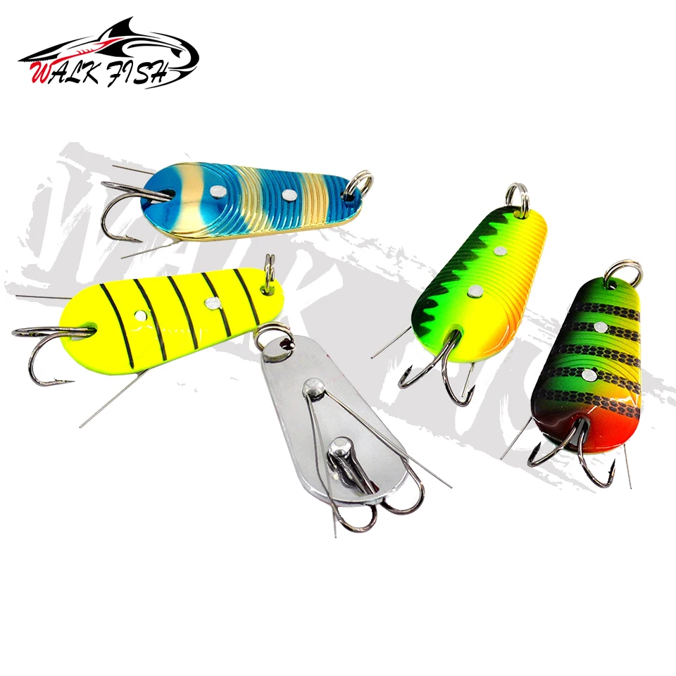 WALK FISH cuchara giratoria trucha 50mm – Señuelo spinner - imagen 5
