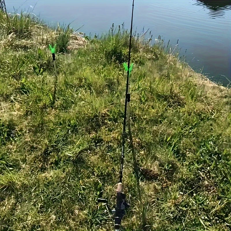 Portacañas aluminio con alarmas de pesca – Escalonado ahorra espacio - imagen 5