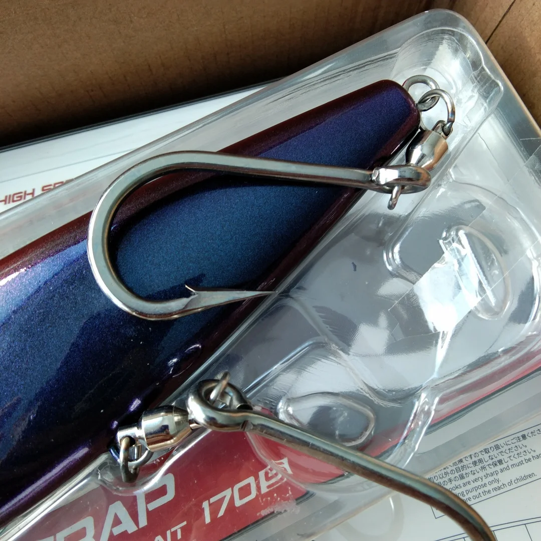 NOEBY-señuelo de pesca VIB hundido, cebos duros artificiales para atún Wahoo, pesca de gran juego, Mega trampa, 170mm, 213g 210mm 347g - imagen 3