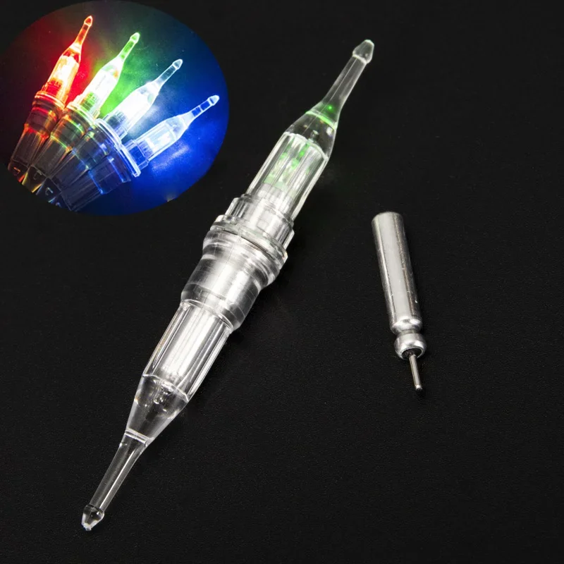 Luz LED de señuelo de pesca, luz subacuática de caída profunda para pesca en el mar, señuelo de calamar, Flash, lámpara atractiva para peces, señuelos con batería - imagen 3