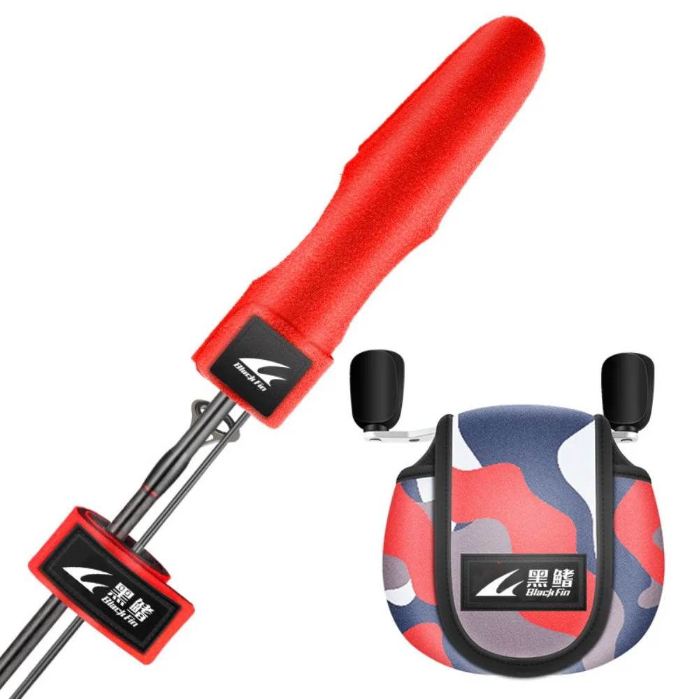 Tapa protectora para caña de pescar, funda protectora, sujetador elástico, correas, soportes ventilados, reutilizables - imagen 4