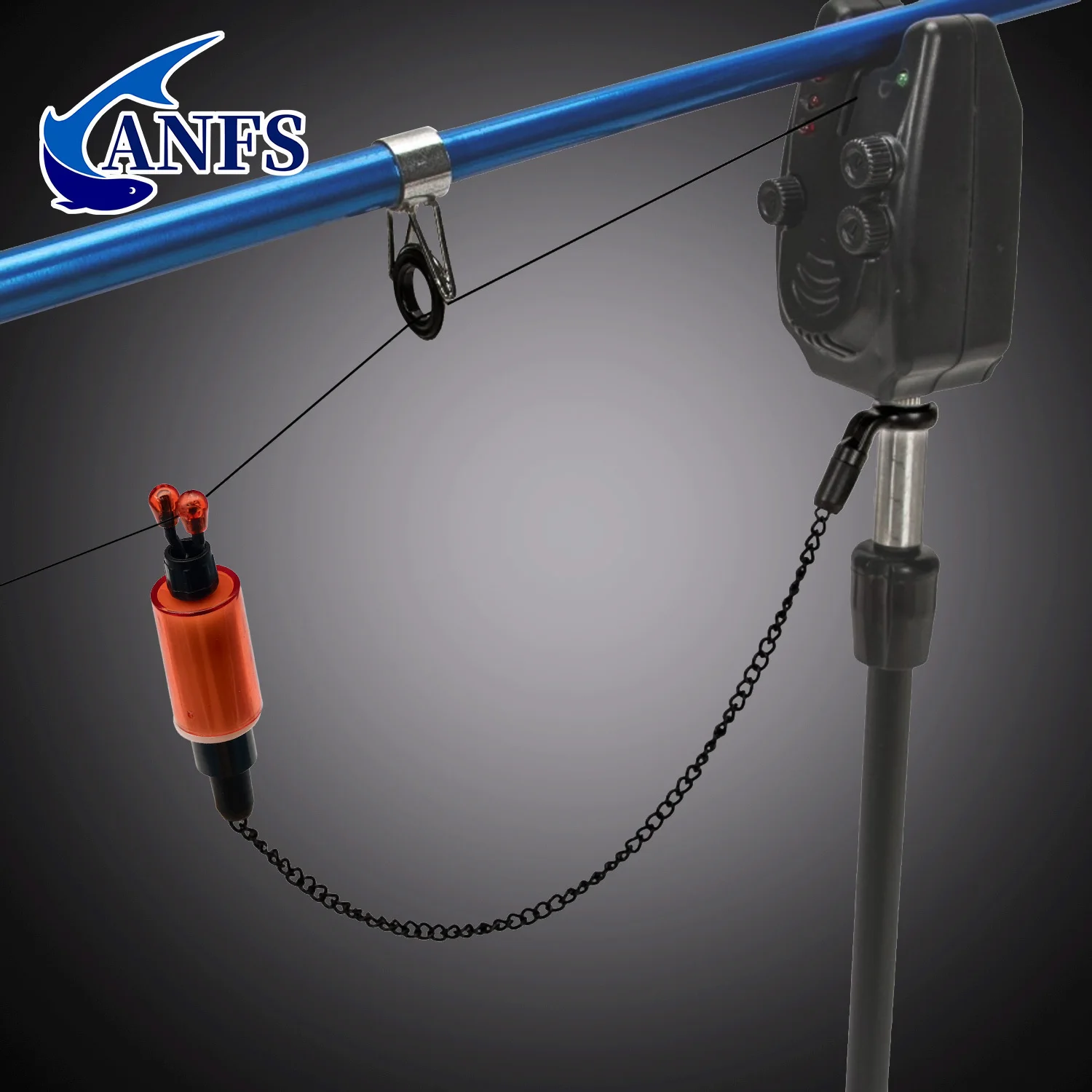 Juego de swingers de pesca de carpa de 4 piezas con caja de almacenamiento, oferta de alertas de pesca de Navidad y Acción de Gracias, lo mejor para Navidad - imagen 5