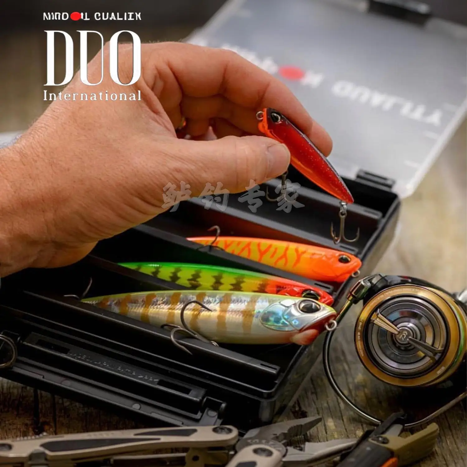 Japonés DUO superficie palabra perro REALIS LÁPIL lápiz flotante ruido Luya agua flotante cebo de fundición lejana