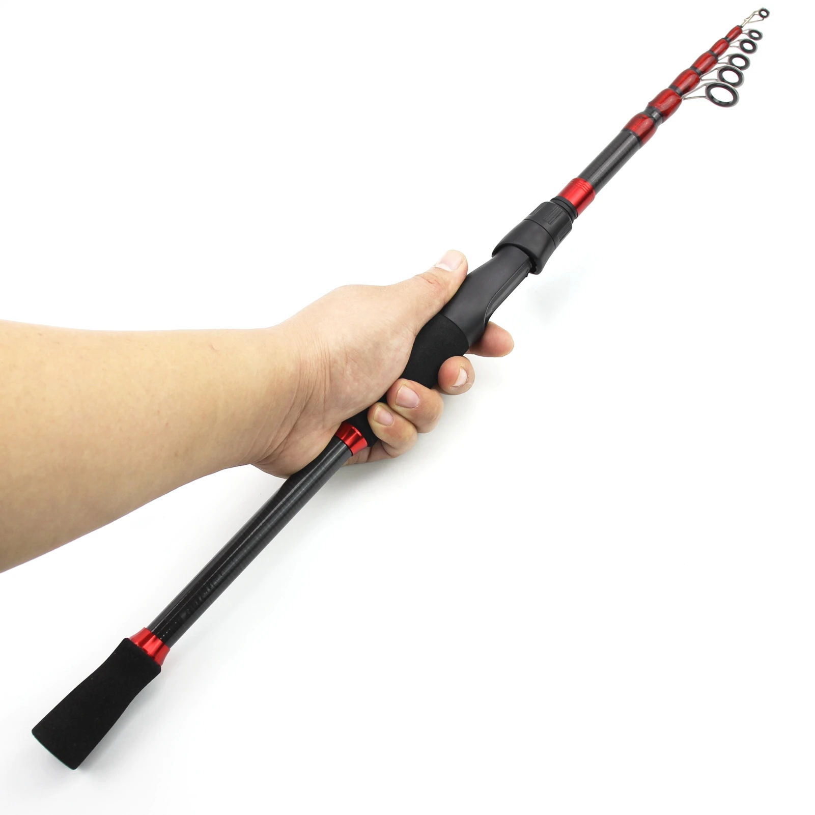 Caña de Pesca Telescópica – Ligera, Resistente y Compacta para Viajar - imagen 5