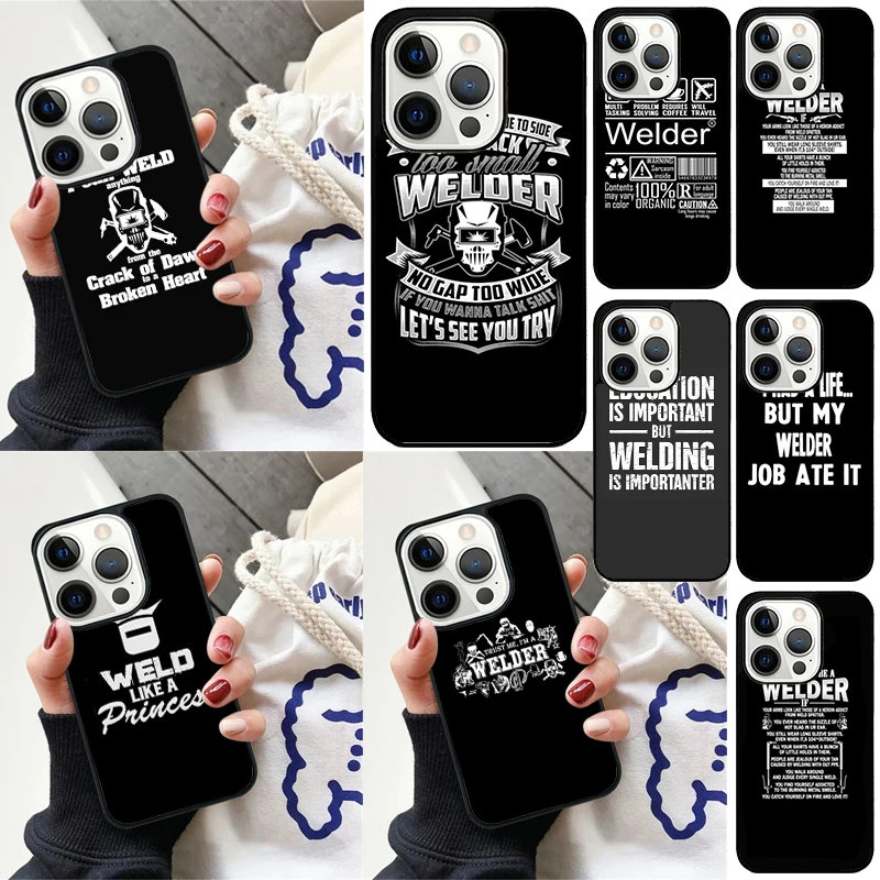 Funda iPhone con frases de soldadura divertida para todos los modelos - imagen 2