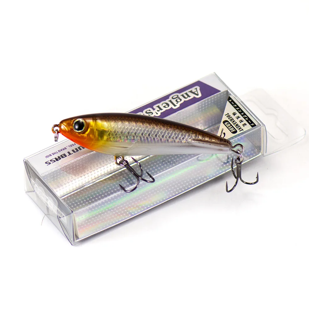 Lápiz láser 3D Countbass 80 mm 3-5/32" 11,6 g 13/32 oz. Señuelos de pesca de superficie Topwater Stick Bait Bass Leurre Peche - imagen 4