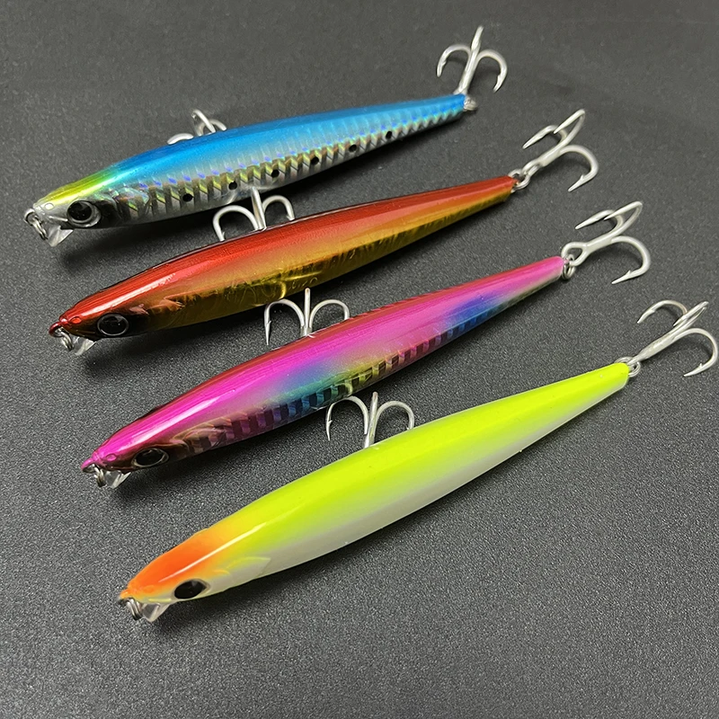 Señuelo japonés pesado, 105mm, 30g, fundición de agua salada, hundimiento, cebo de pececillo, tiro monstruo, cebo Artificial, pesca en mar, señuelo de arrastre - imagen 5