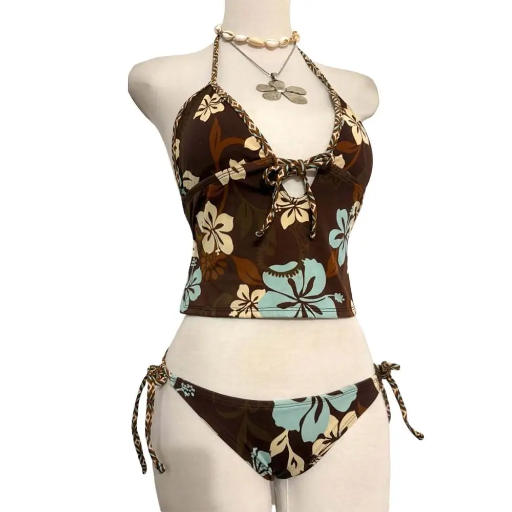 Conjunto bikini Y2K estilo punk harajuku vintage para playa - imagen 5
