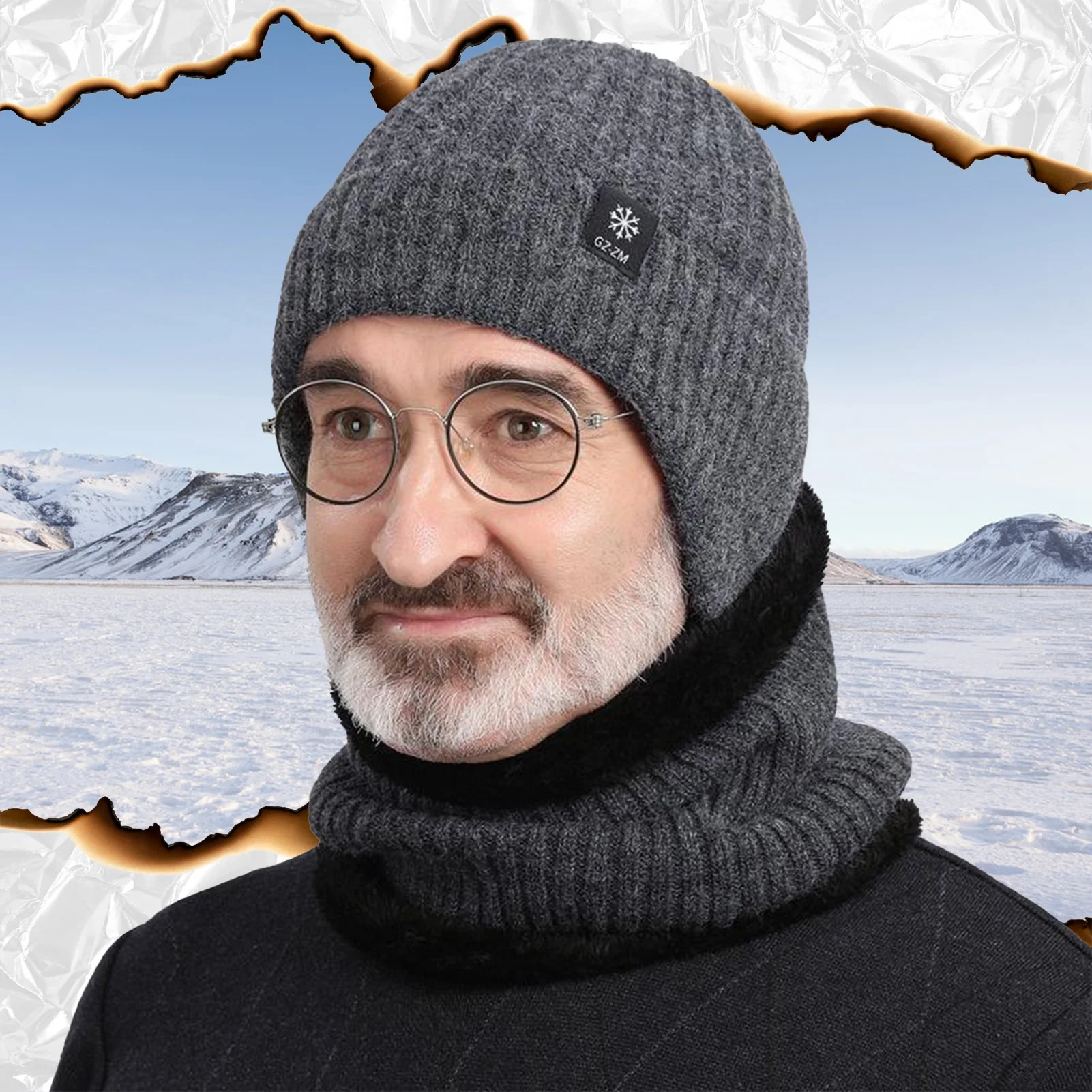 Gorro cálido de punto para hombre, gorro de felpa grueso a prueba de viento para invierno, para exteriores, ciclismo, pesca, esquí, gorro cálido, gorros cómodos