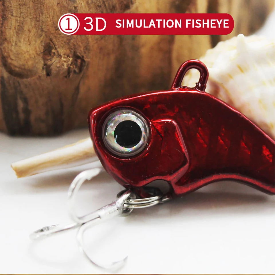 ToplineTackle Tail Spinner Fishing Lure 5g 7g 10g 14g 20g Metal VIB Rotating Tail Swimbait Trout Spinner Bait Bass Fishing Pesca - imagen 2