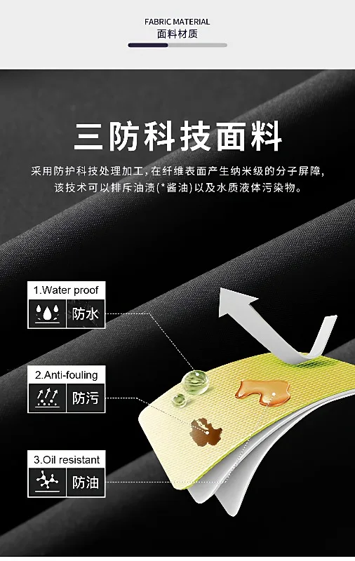 Chaqueta de pesca de invierno dos piezas impermeable extraíble - imagen 2